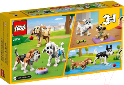 Конструктор Lego Creator Очаровательные собаки 31137