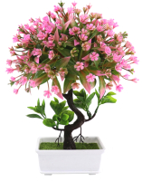Искусственное растение Merry Bear Home Decor Бонсай / EGB3121005 (розовый) - 