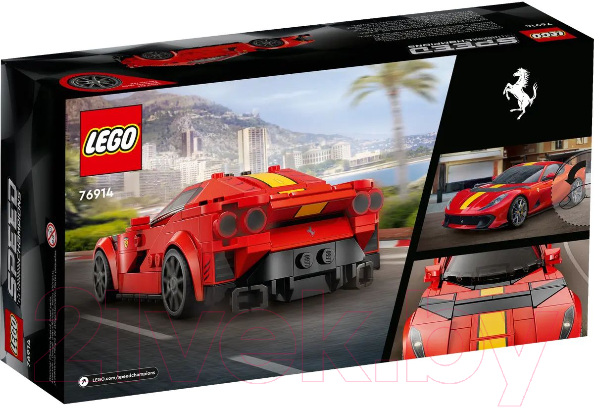 Конструктор Lego Speed Champions Ferrari 812 Competizione 76914