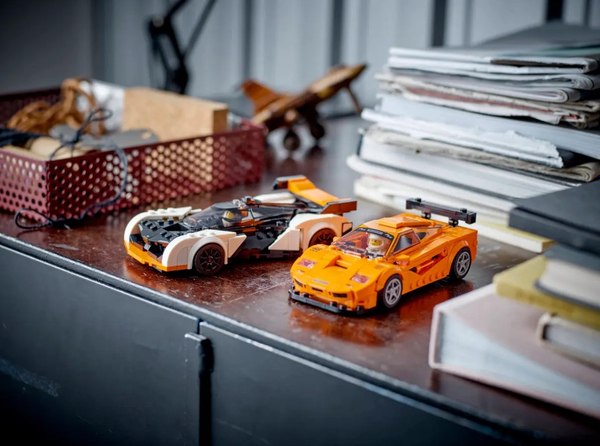 Конструктор Lego Speed Champions McLaren Solus GT и McLaren F1 LM / 76918
