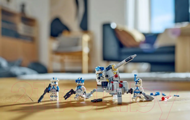 Конструктор Lego Star Wars Боевой набор клонов 501-го легиона / 75345