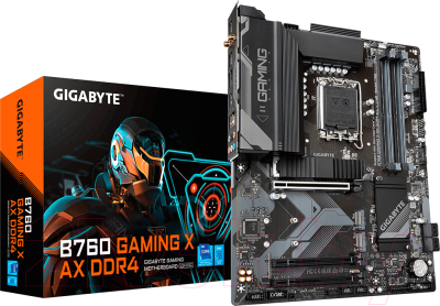 Материнская плата Gigabyte B760 Gaming X AX DDR4 1.2
