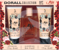 Парфюмерный набор Dorall Collection Miss Blossom Туалетная вода+Гель для душа+Лосьон (30мл+50мл+50мл) - 