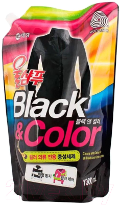 Гель для стирки KeraSys Wool Shampoo Black & Color (1.3л)