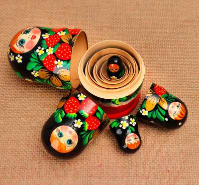 Изображение товара Матрешка сувенирная Sima-Land Земляничка / 3440239