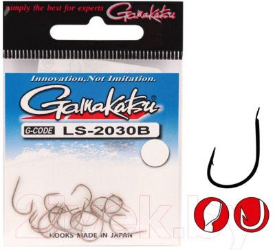 Набор крючков рыболовных Gamakatsu LS-2030B New Label Hooks Bronze / 147995-012 (15шт)