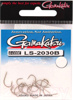 Набор крючков рыболовных Gamakatsu LS-2030B Hooks Bronze №8 / 146558-008 (25шт)