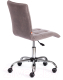 Миниатюра изображения товара Кресло офисное Tetchair Zero велюр Clermon (светло-серый)