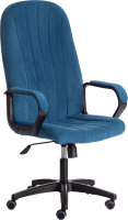 Кресло офисное Tetchair СН888 LT флок (синий 32) - 