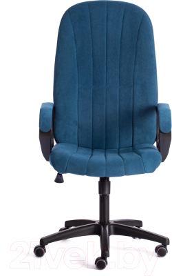 Кресло офисное Tetchair СН888 LT флок (синий 32)