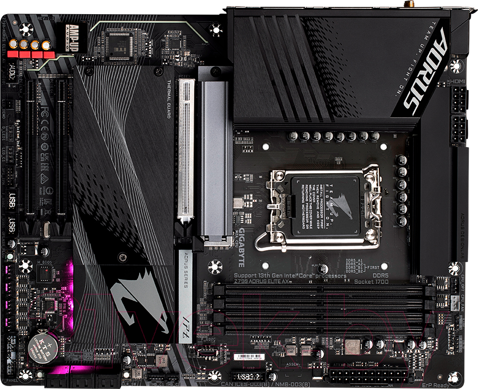 Материнская плата Gigabyte Z790 Aorus Elite AX 1.1 — фото 2