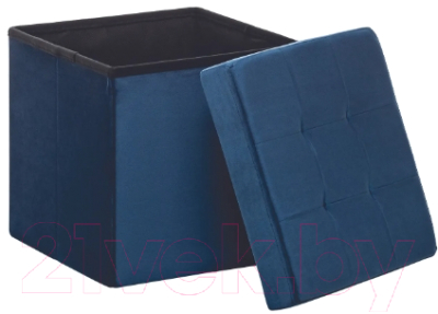 Изображение товара Пуф Импэкс Leset Плуто складной с крышкой (дарк блю)