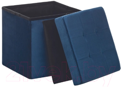 Изображение товара Пуф Импэкс Leset Плуто складной с крышкой (дарк блю)