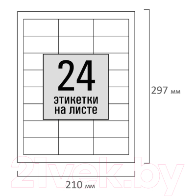 Набор этикеток Staff 115182