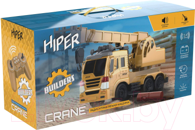 Радиоуправляемая игрушка HIPER CRANE CAR HCT-0021