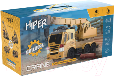 Радиоуправляемая игрушка HIPER CRANE CAR HCT-0021