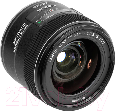 Широкоугольный объектив Canon EF 24mm f/2.8 IS USM