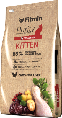 Сухой корм для кошек Fitmin Purity Kitten (1.5кг)