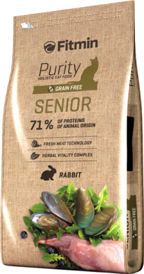 Сухой корм для кошек Fitmin Purity Senior (400г)