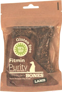 Лакомство для собак Fitmin Purity Snax Bones Lamb (2шт)