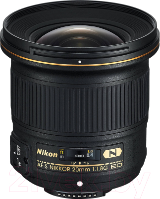 Стандартный объектив Nikon AF-S Nikkor 20mm f/1.8G ED