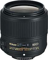 

Стандартный объектив Nikon, AF-S Nikkor 35mm f/1.8G ED