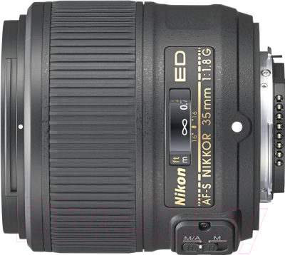 Стандартный объектив Nikon AF-S Nikkor 35mm f/1.8G ED