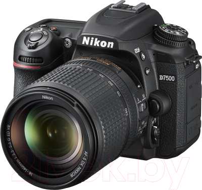Зеркальный фотоаппарат Nikon D7500 Kit 18-140mm f/3.5-5.6G ED VR