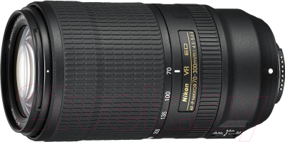 Длиннофокусный объектив Nikon AF-P Nikkor 70-300mm f/4.5-5.6E ED VR