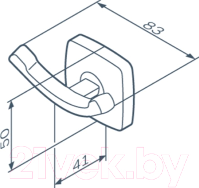 Душевой уголок AM.PM Gem S 90x90 WK93EP (черный)