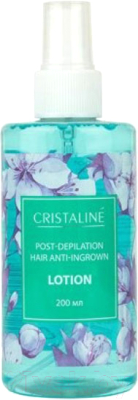 Лосьон после депиляции Cristaline С АНА кислотами против врастания и для замедления роста волос (200мл)
