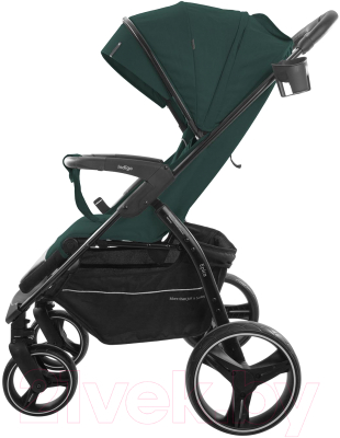 Детская прогулочная коляска INDIGO Epica XL (темно-зеленый)