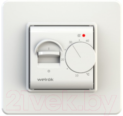 Терморегулятор для теплого пола Welrok Mex (белый)