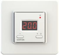 Терморегулятор для теплого пола Welrok St (белый) - 