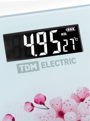 Напольные весы электронные TDM Сакура SQ4012-0001