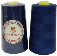 Набор швейных ниток Sentex 100% полиэстер 50/2 5000 ярдов 1298 (2шт) - 