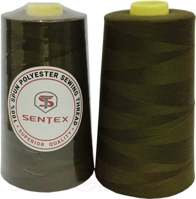 Набор швейных ниток Sentex 100% полиэстер 50/2 5000 ярдов 1356 (2шт)