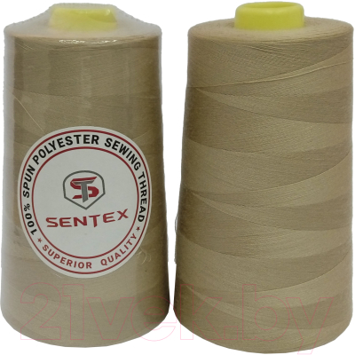 Набор швейных ниток Sentex 100% полиэстер 50/2 5000 ярдов 1361 (2шт)