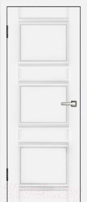 Дверь межкомнатная Юни Flash Eco Classic 03 40x200 (белый)