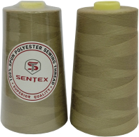 Набор швейных ниток Sentex 100% полиэстер 50/2 5000 ярдов 1373 (2шт) - 