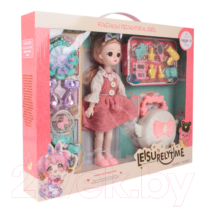 Кукла с аксессуарами Darvish SR-T-3205-B+сумка