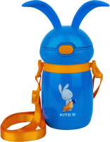 Термокружка Kite Rabbit 21-377-01 К (350мл, голубой) - 