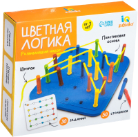 Развивающий игровой набор Zabiaka Цветная логика / 7785786 - 