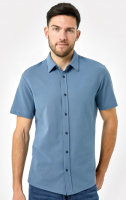 Рубашка Mark Formelle 111841 (р.88-170/176, серо-синий) - 