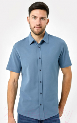 Рубашка Mark Formelle 111841 (р.88-170/176, серо-синий)