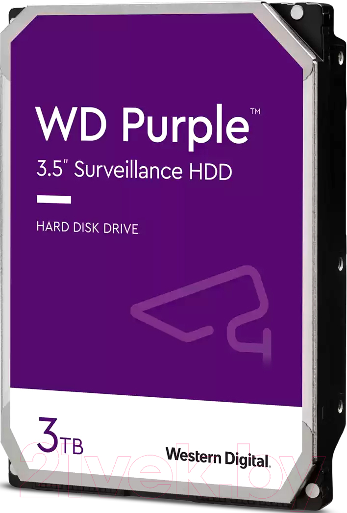 Жесткий диск Western Digital Purple 3TB (WD33PURZ)