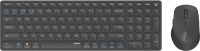 Клавиатура+мышь Rapoo 9700М (темно-серый) - 