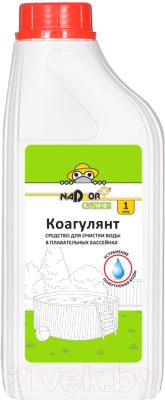 Средство для очистки бассейна Nadzor Коагулянт / BAS078 (1л)