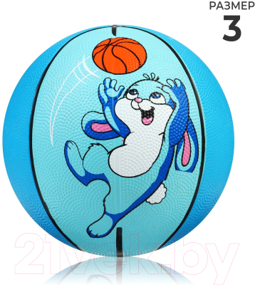 Баскетбольный мяч Onlytop Заяц / 3597222 (размер 3)