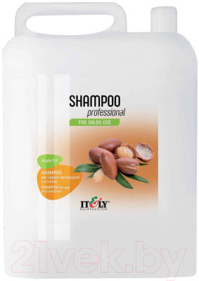 Шампунь для волос Itely Shampoo Professional Argan Oil+Помпа (5л)